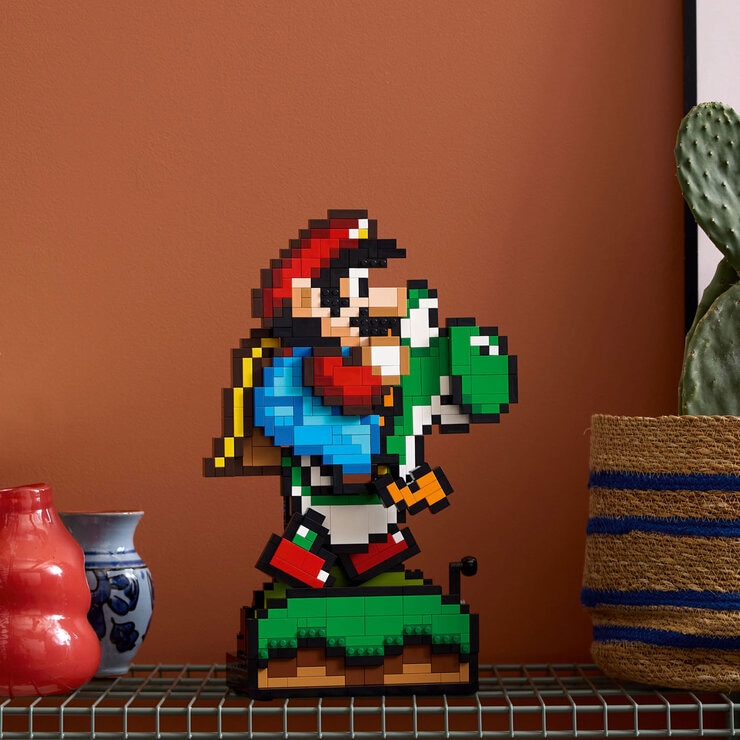LEGO Super Mario World: Mario and Yoshi Lifestyle Image LEGO Super Mario World: Mario and Yoshi Lifestyle Image