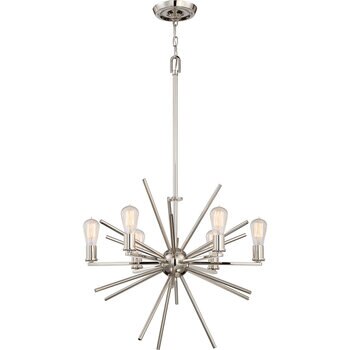 Quoizel Uptown Carnegie 6 Light Chandelier