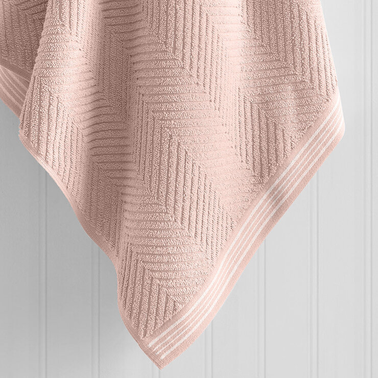 Caro Home 100% Cotton Pink Bath Sheet Caro Home 100% Cotton Pink Bath Sheet
