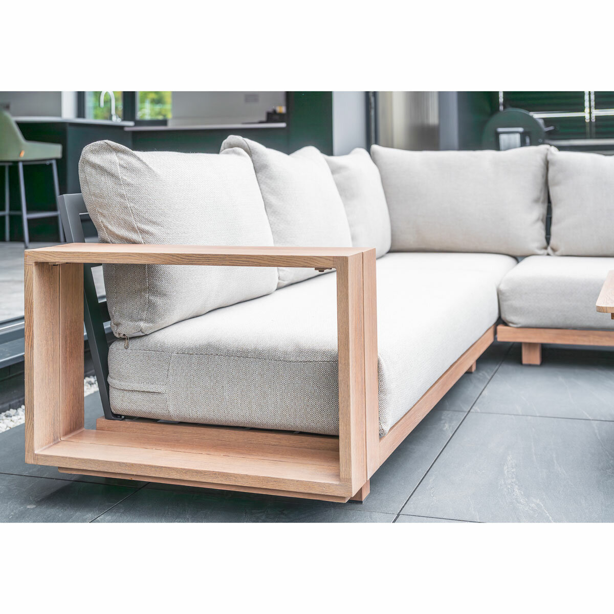 Norfolk Leisure Living Darlington Deep Seating Corner Patio Set