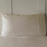 Belledorm 600 Thread Count Cotton Taupe Duvet Cover Set in 3 Sizes