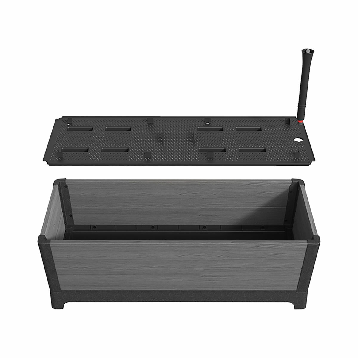 Keter Cortina 1.1m Raised Garden Bed with Self-Watering System Keter Cortina 1.1m Raised Garden Bed with Self-Watering System