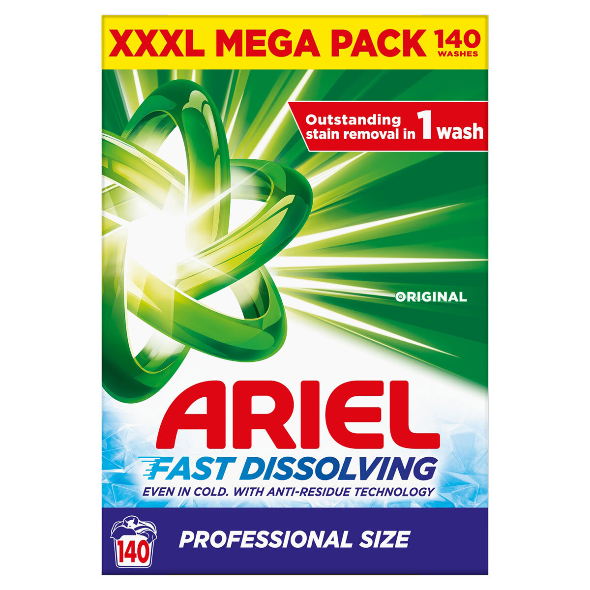 Ariel Actilift Powder, 140 Wash 8.4 kg