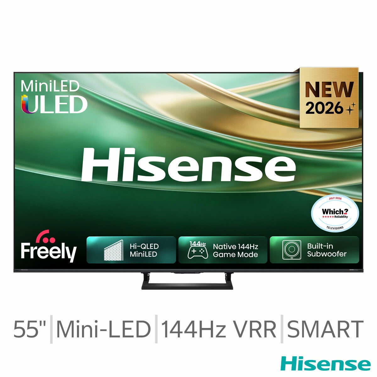 Hisense 55E8STUK 55 Inch Mini LED 4K UHD Smart TV Hisense 55E8STUK 55 Inch Mini LED 4K UHD Smart TV