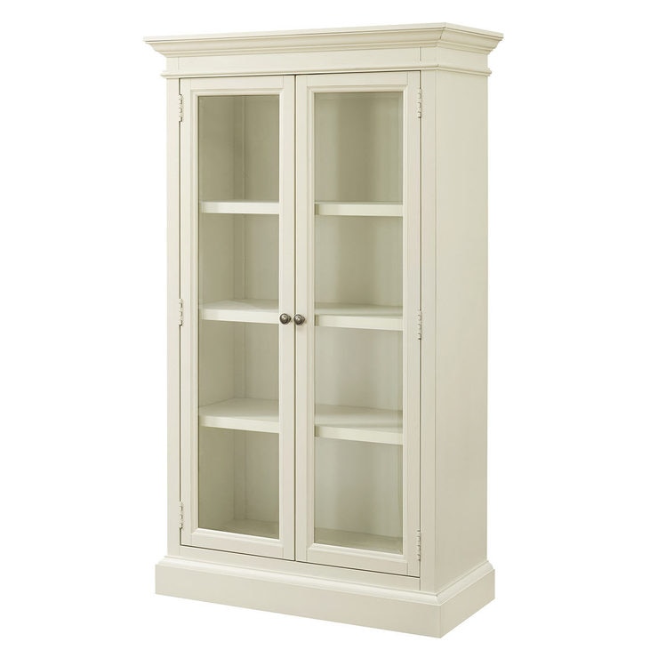 Universal Furniture Elida 168 cm / 5.5 ft Glass Door Bookcase with
