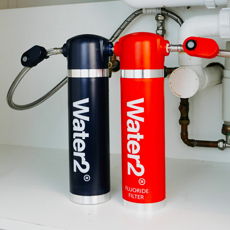 Water2 Fluoride Filter Kit Includes 2 Filters