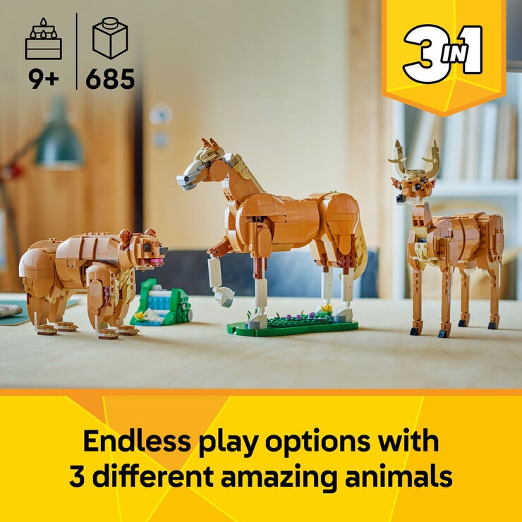 LEGO Creator Beautiful Horse - Model 31166 (9+ Years)
