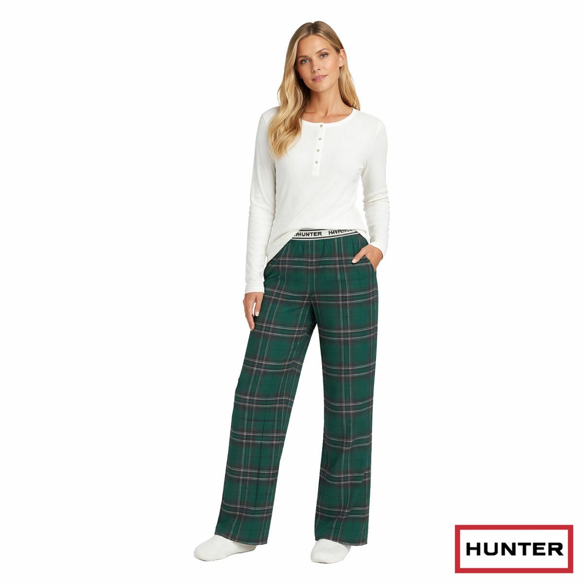 Hunter Women's Plaid Pyjama Set Hunter Women's Plaid Pyjama Set