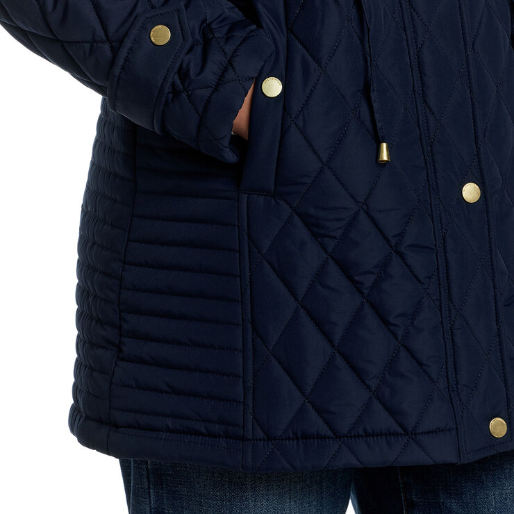 Weatherproof Women's Quilted Jacket in Navy