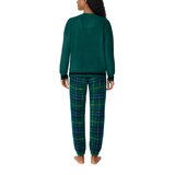 DKNY Ladies Fleece Lounge Set in Green