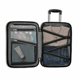 Samsonite Precision DLX 2-piece Hardside Expandable Spinner Luggage Set in Black