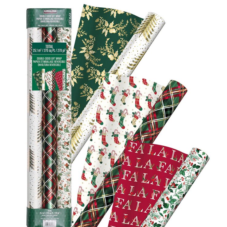 Buy KS Traditional Wrapping Paper Combine Overview Image at Costco.co.uk