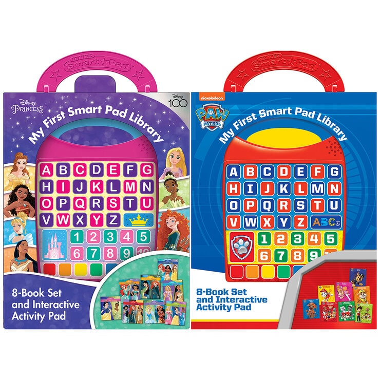 Book with Smart Pad in 2 Options: Disney Princess or Paw Patrol Book with Smart Pad in 2 Options: Disney Princess or Paw Patrol