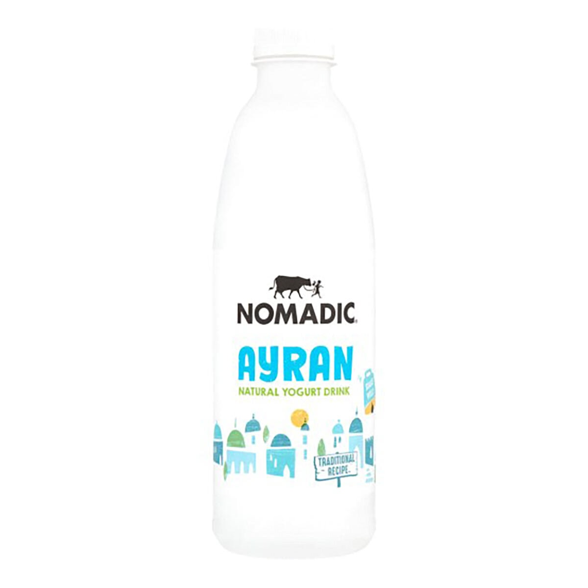 Nomadic Ayran Natural Yogurt Drink, 1L