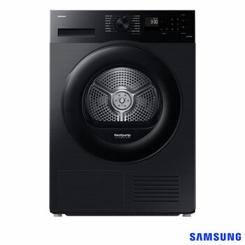 Samsung Series 5, DV90CGC0A0ABEU 9kg Heat Pump Tumble Dryer, A++ Rated in Black