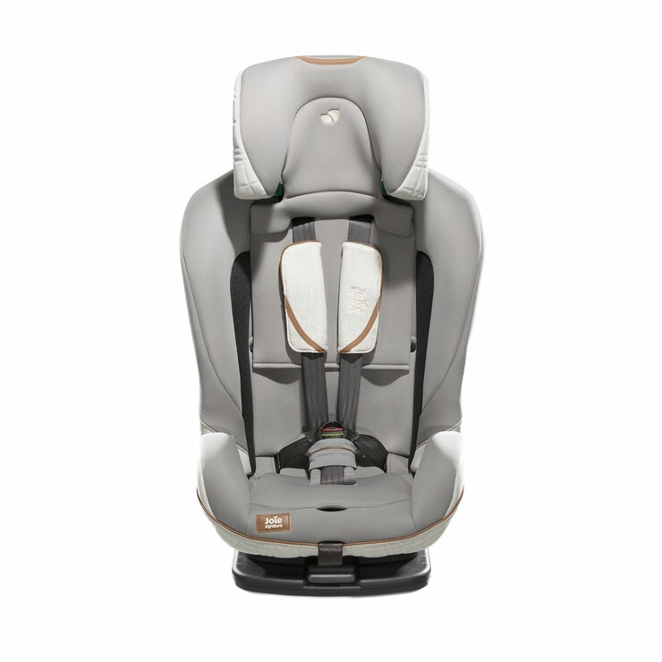 Studio image of the Joie I-Plenti Signature Booster Seat from the side, headrest extended