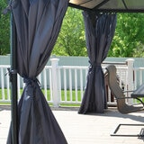 Palram Canopia Curtain Set for Palermo Gazebos