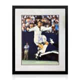 Johan Cruyff Signed Framed New York Cosmos Football Image