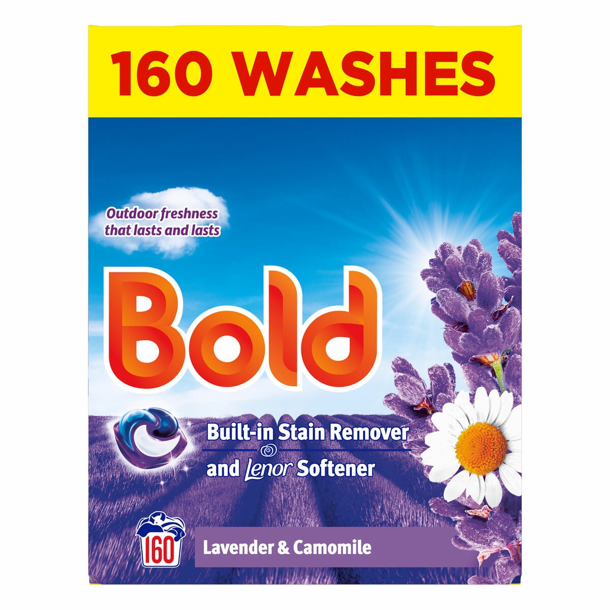 Bold 4 in 1 Pods, 160 Wash