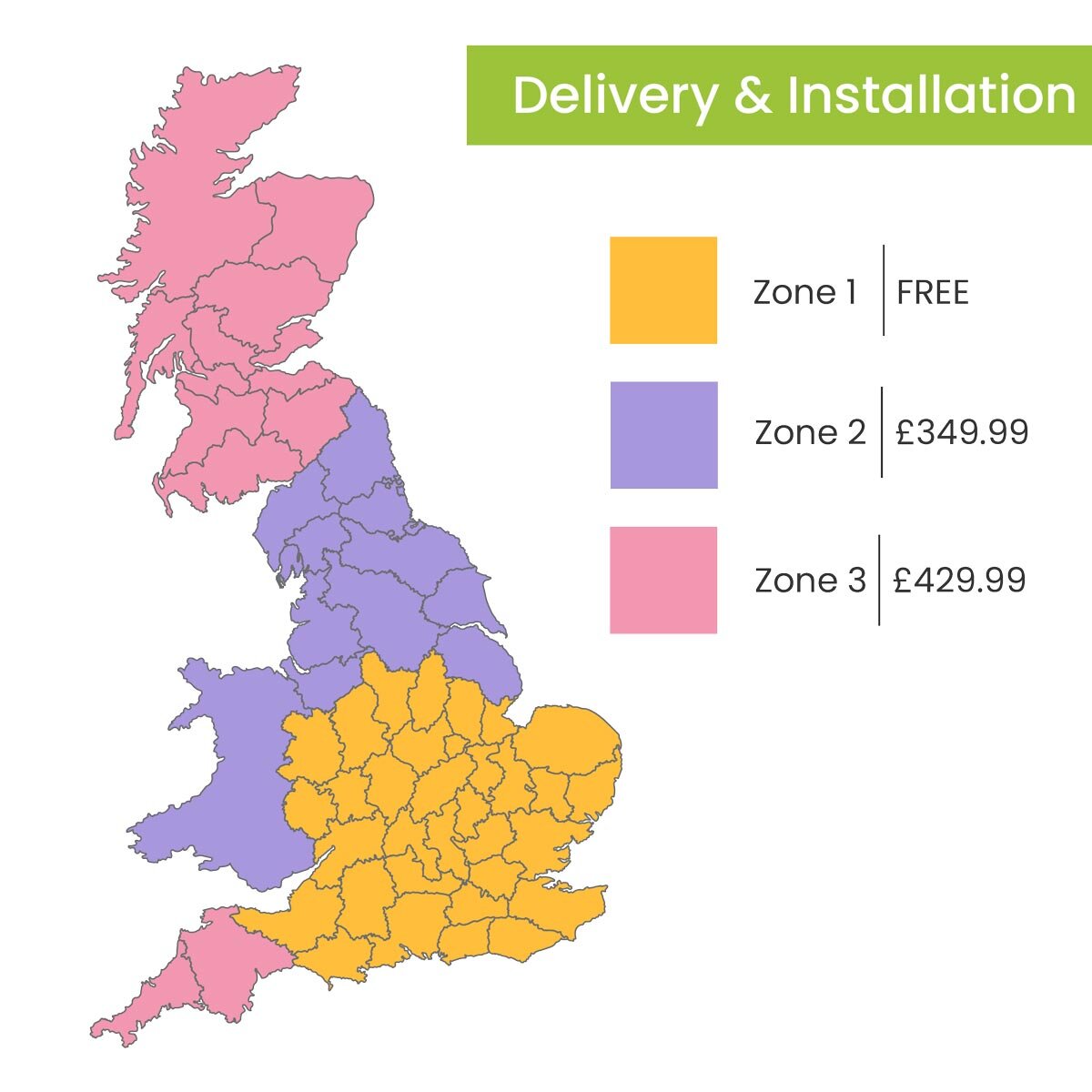 Fresh Solar 3.3kW Fox Battery Solar PV System, Choose from 6-18 Panels - Fully Installed