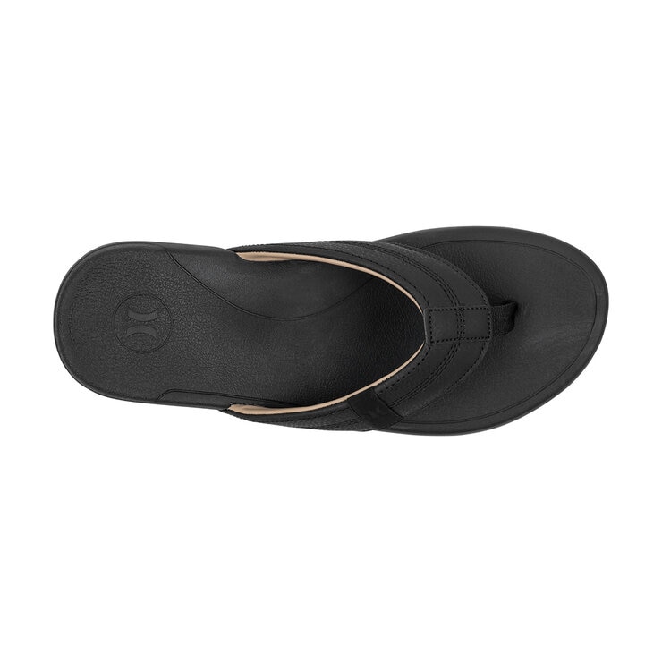 Hurley Men's Flip Flop in Black
