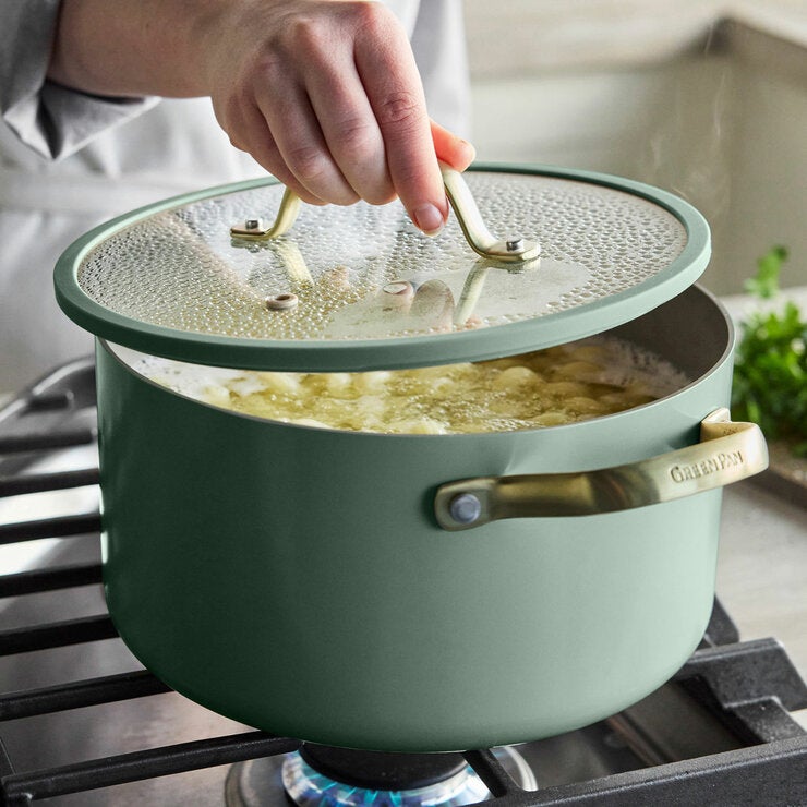 GreenPan Jewel Pro Cook Set, 15 Piece in Green