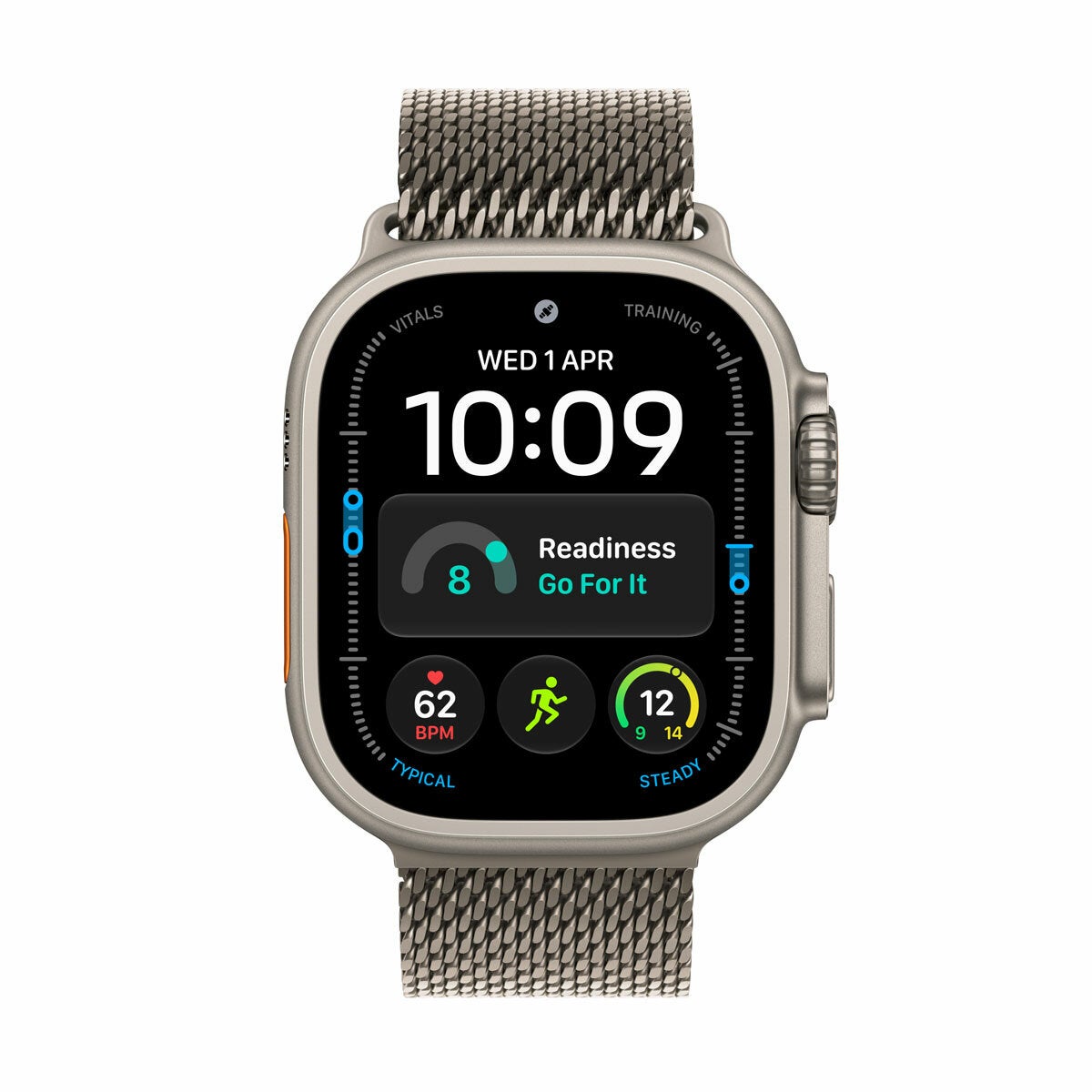 Buy Apple Watch Ultra 4 GPS + Cellular, 49mm Titanium Case with Natural Titanium Milanese Loop at costco.co.uk