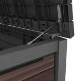 Keter Rosewood 870 Litre (230 Gallon) Deck Box with Divider