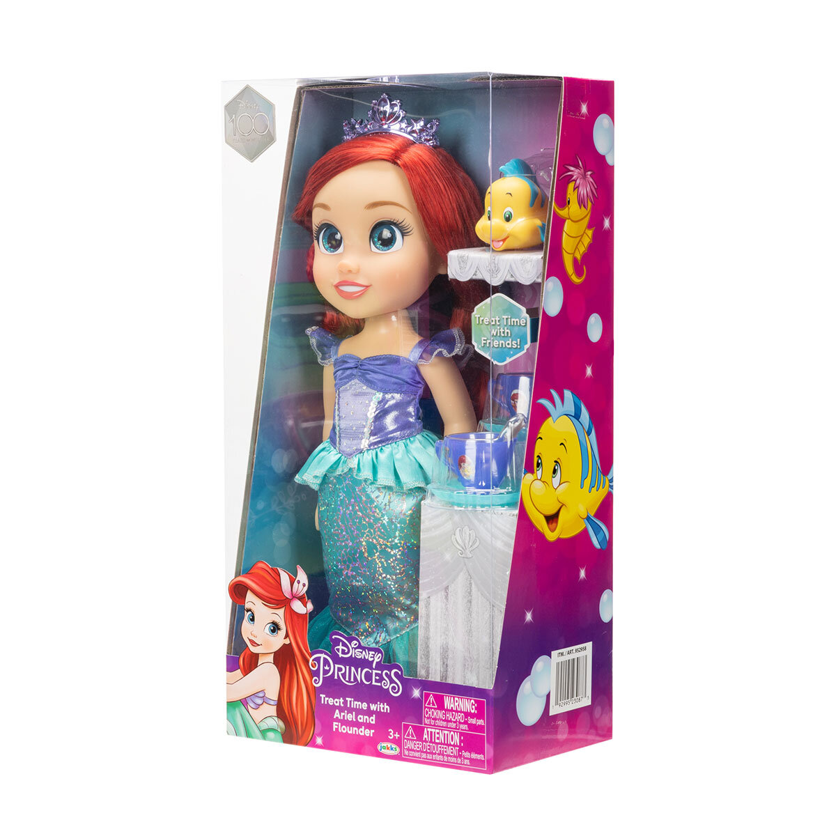Buy Disney Tea Time Party Doll Ariel & Flounder Overview Image at Costco.co.uk