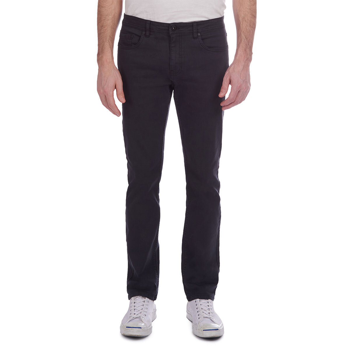 Jachs Men's Stretch 5 Pocket Pant in Grey | Costco UK