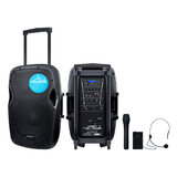 KAM RZ12AP 12" Portable Bluetooth Speaker- Twin pack