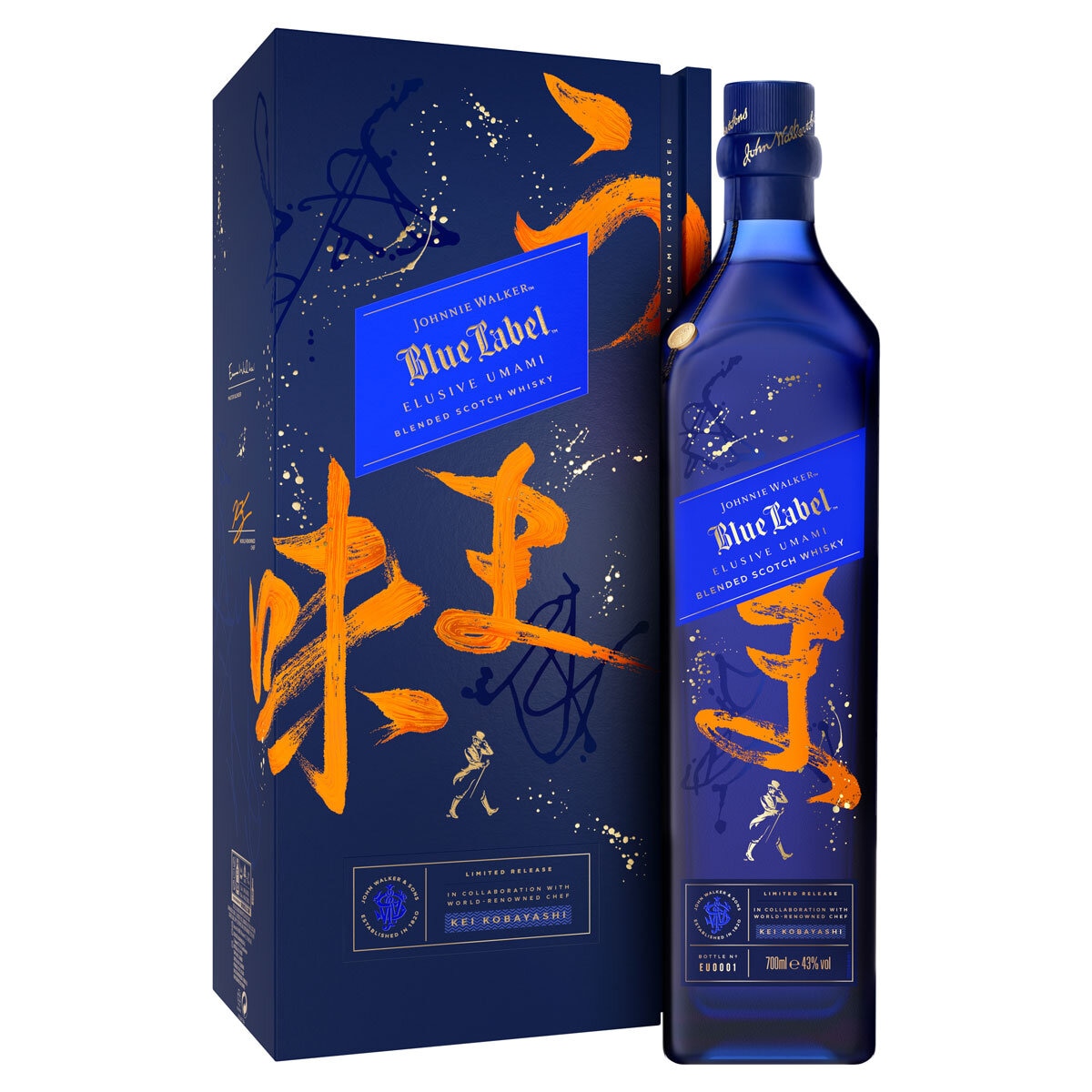 Johnnie Walker Blue Label Elusive Umami Blended Scotch Whisky, 70cl