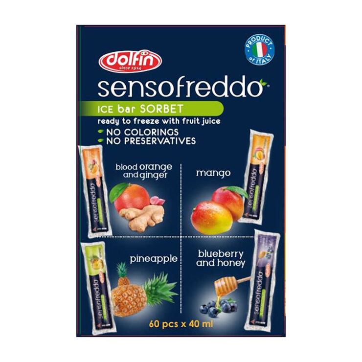 Sensofreddo Fruit Ice Lollies, 60 x 40ml