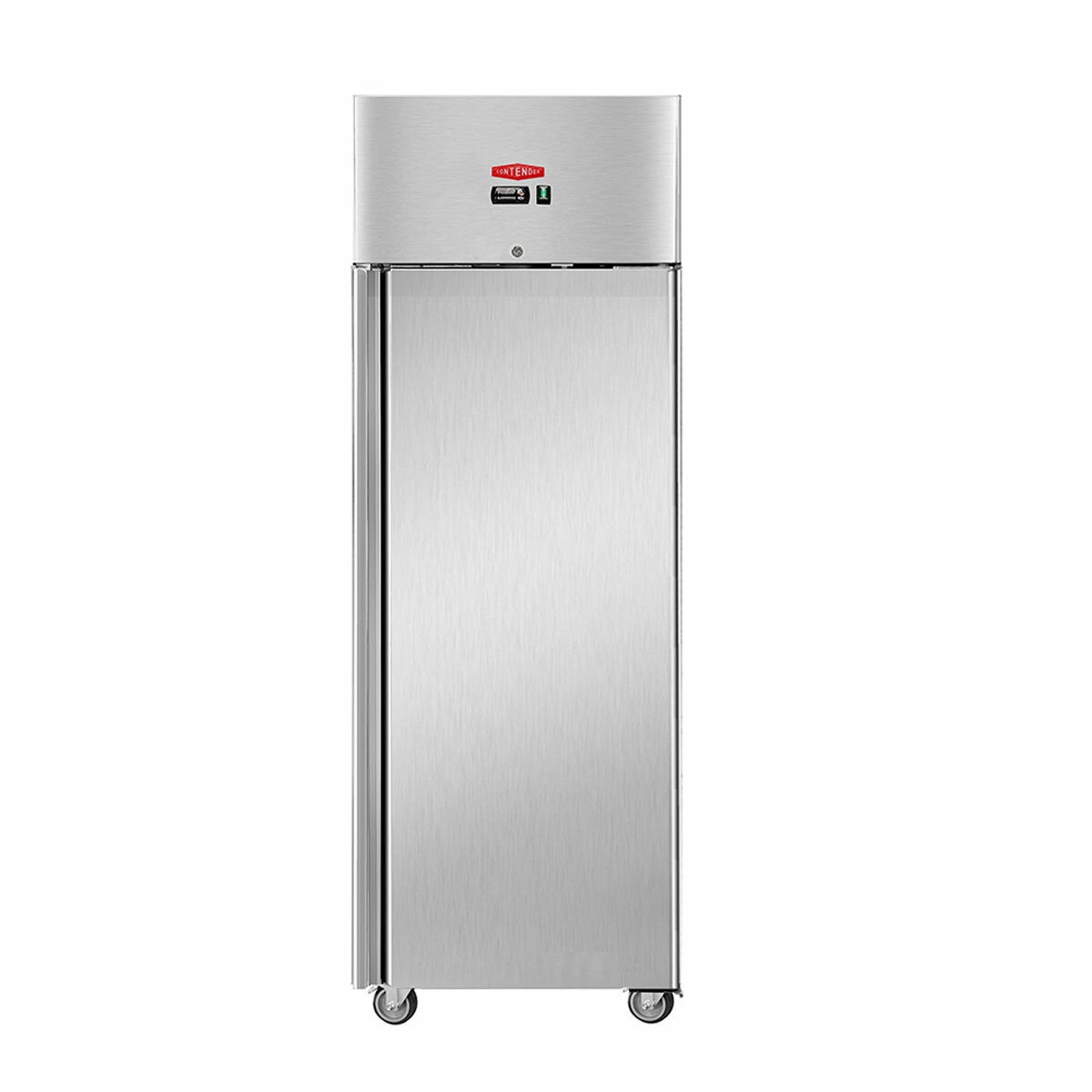 Contender RUS008 Commercial 600L Single Door Catering Fridge, D Rated in Stainless Steel