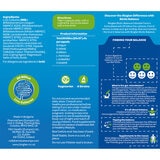 Back of pack information with ingredients and nutritional information