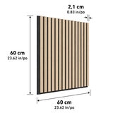 Artika Sonolok Acoustic Wall Panel Set, 4 Pack, Available in 2 Colours