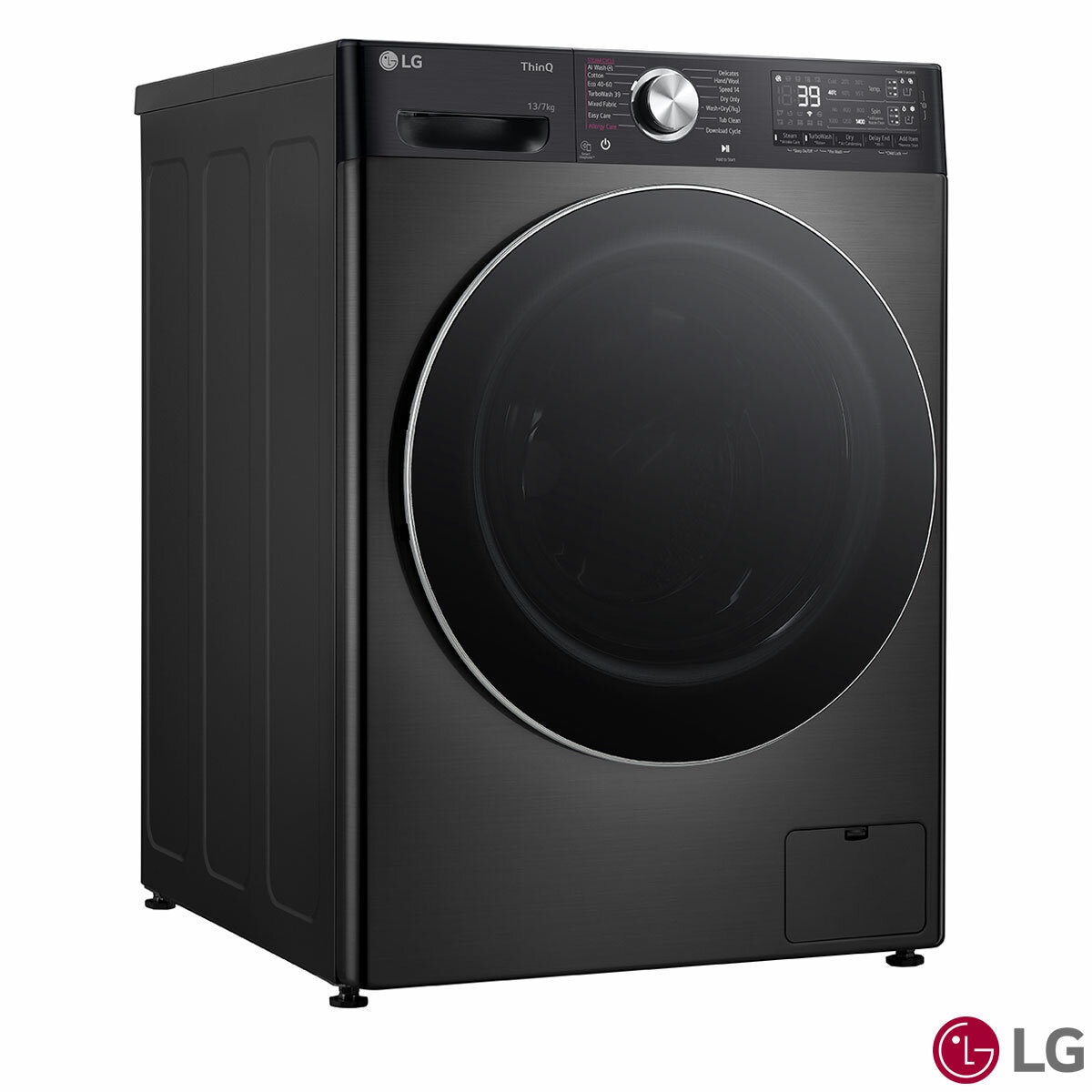 LG FWY937BCTA1 13kg/7kg, Washer Dryer, D Rated in Black