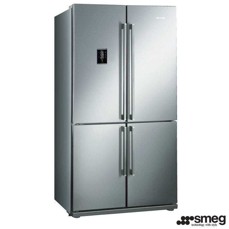 Smeg Fq60xpe Multidoor Fridge Freezer A Rated In Stainless Steel Costco Uk