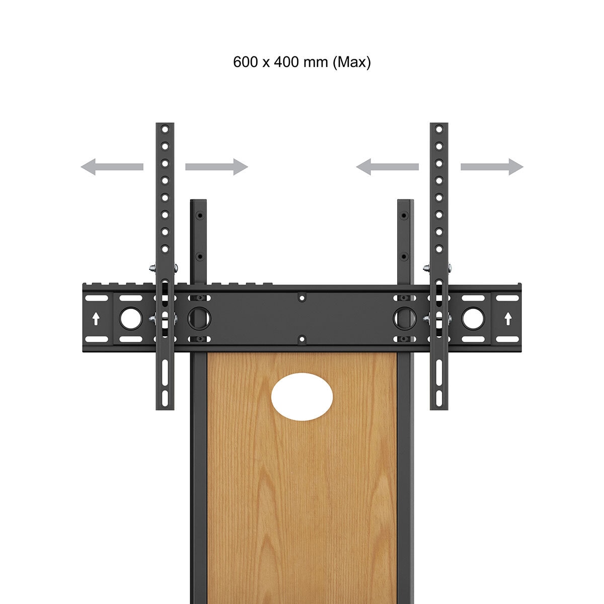 AVF Buckingham 1000 TV Stand for TVs up to 65", Oak