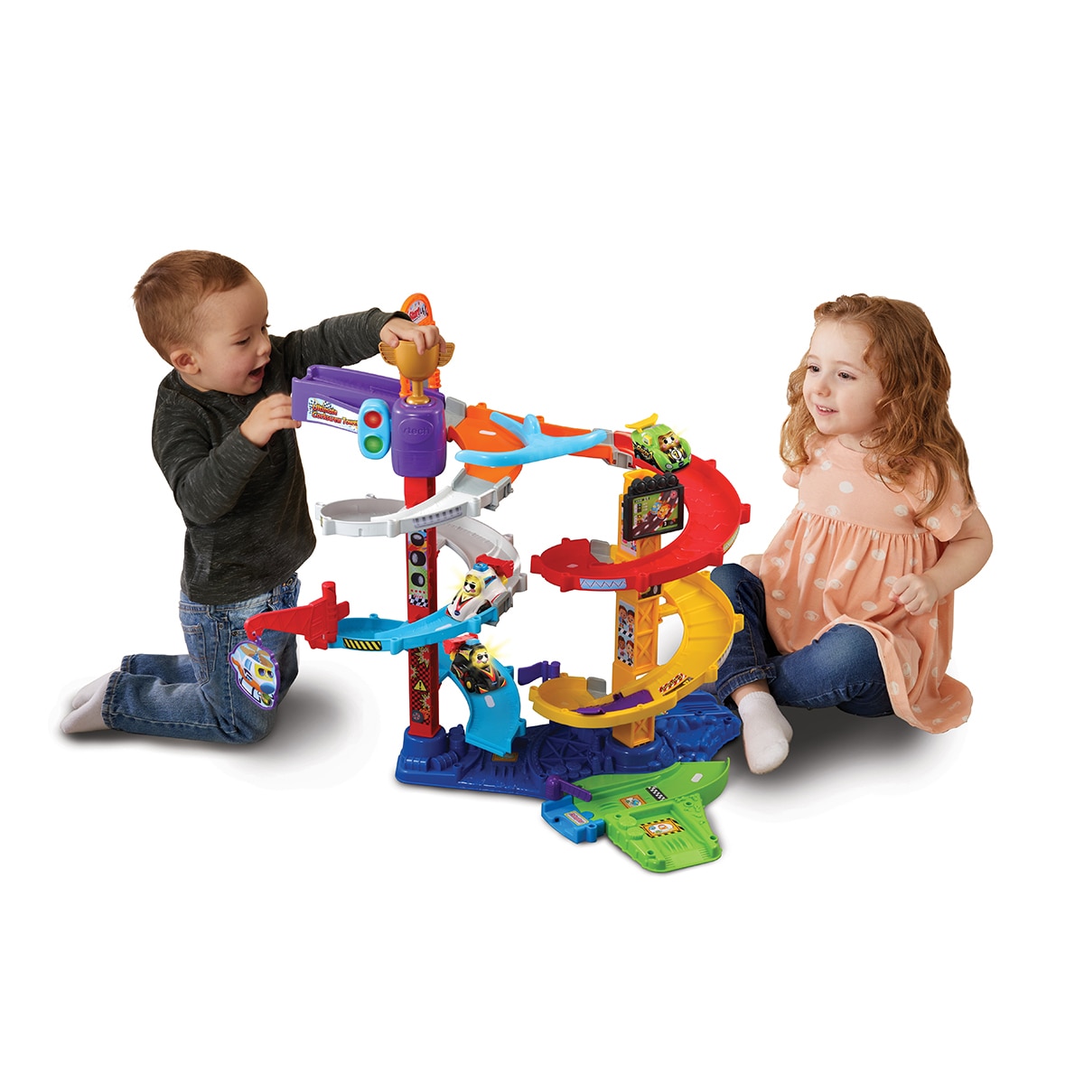 VTech Toot Toot Drivers Twist And Race Tower (12+ Months)