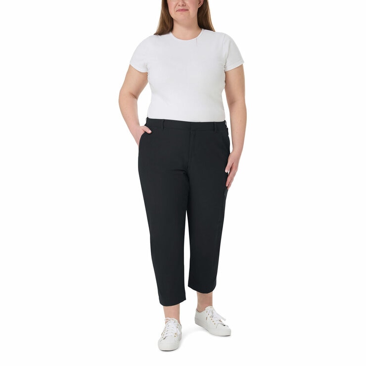 Kirkland Signature Women's Travel Pant in Black, Size 12