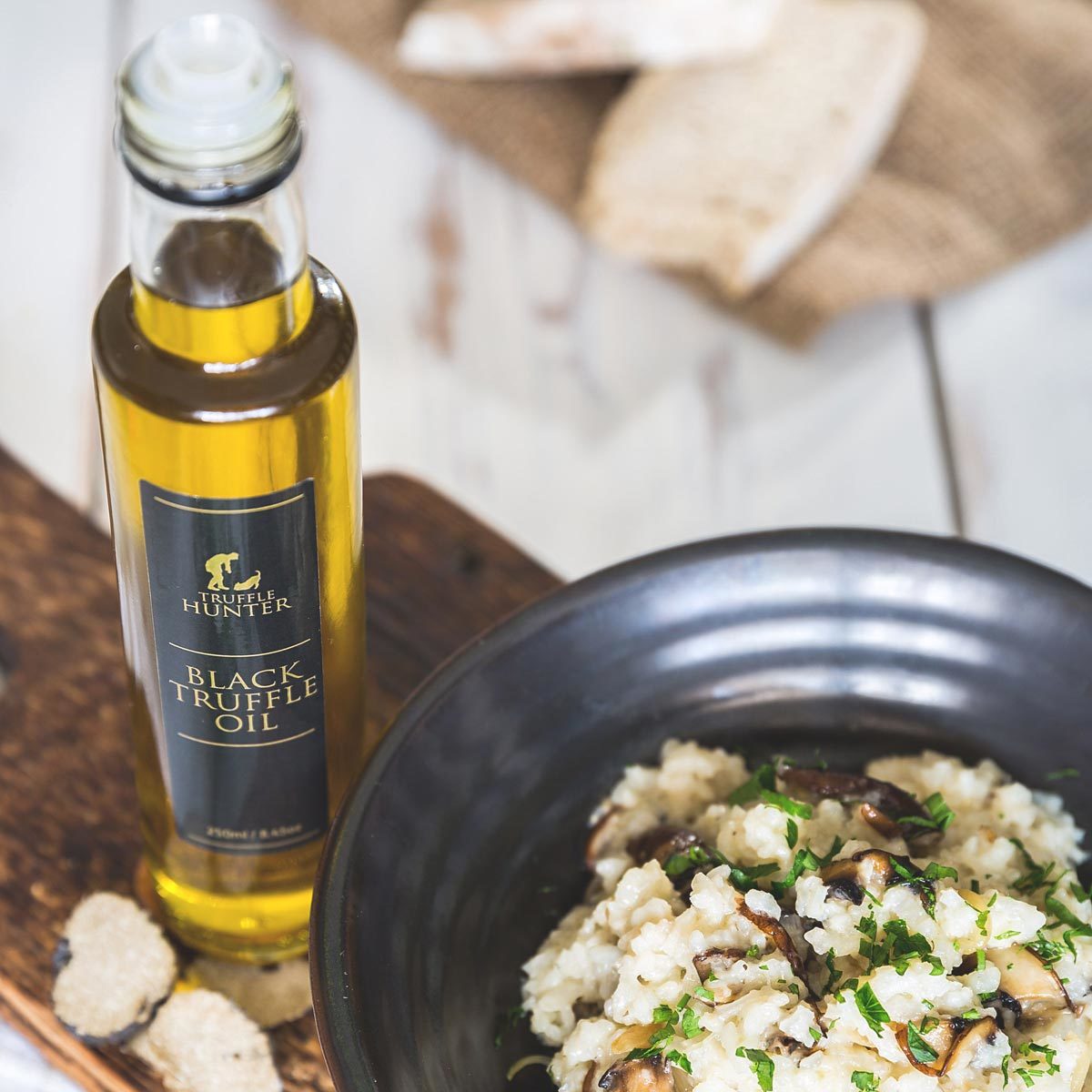 TruffleHunter Black Truffle Oil Double Concentrated, 2 x 250ml