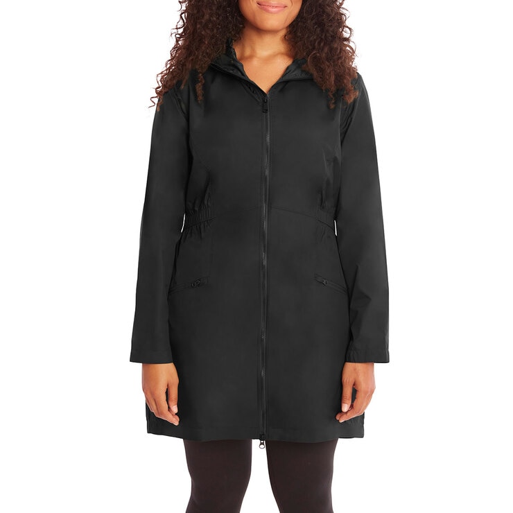 Kirkland Signature Women's Hooded Lightweight Jacket in Black Costco UK