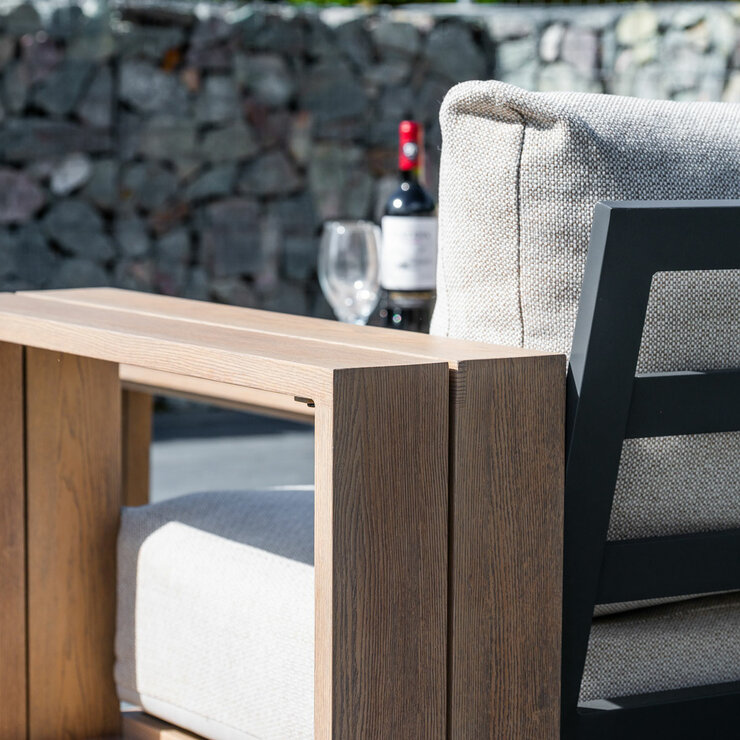 Norfolk Leisure Living Darlington Deep Seating Corner Patio Set