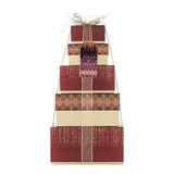 Festive Tower of Treats in Red