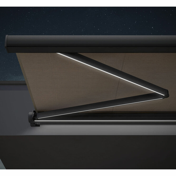 Olympus LED Awnings Hera Outdoor Patio Awning up to 2m Projection, Delivery Only Olympus LED Awnings Hera Outdoor Patio Awning up to 2m Projection, Delivery Only