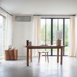 Installed Daikin Emura Single Split Air Conditioning Unit for Domestic Use, Available in 3 kW Capacities & 3 Colours