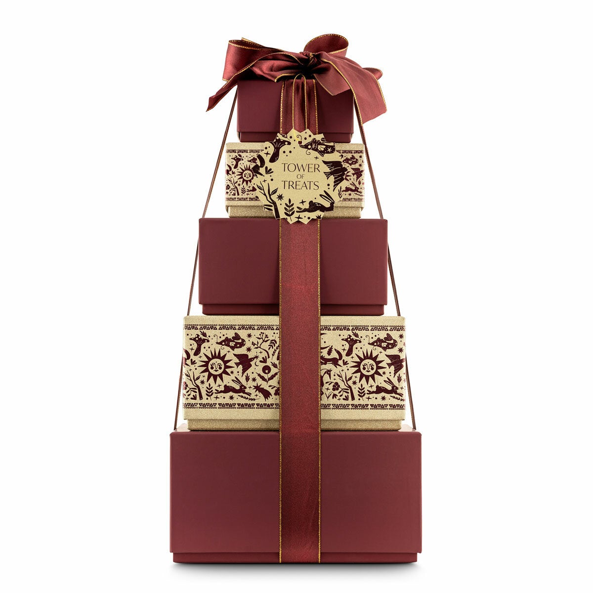 Festive Tower of Treats, 2.2kg in Red