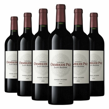Chateau Les Ormes De Pez Saint Estephe 2022, 6 x 75cl