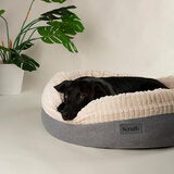 Scruffs® Ellen Donut Medium Bed, 55cm in Grey